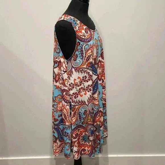 Gilmour | Paisley  Tank Top Dress - Picture 3 of 5